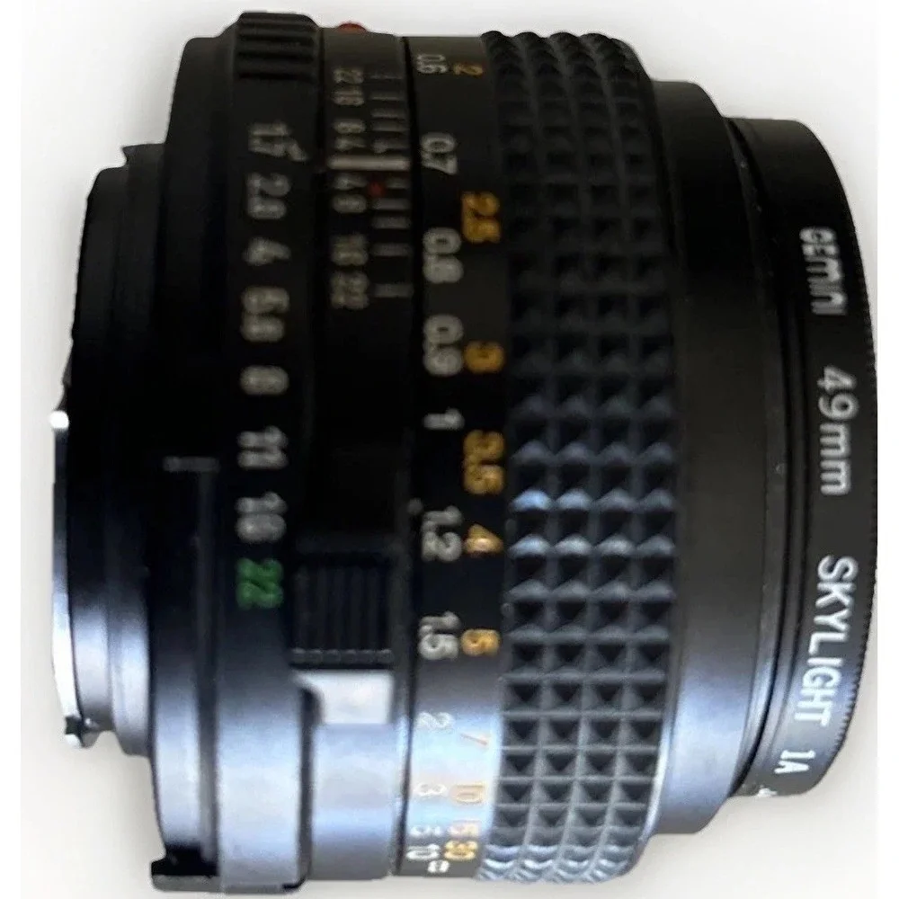 Minolta MD 50mm f/1.7 Manual Focus Lens Rokkor-X Vintage Japan TESTED